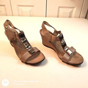 Women's AK Anne Klein Sport - Letme Wedge Heels US Size 9M